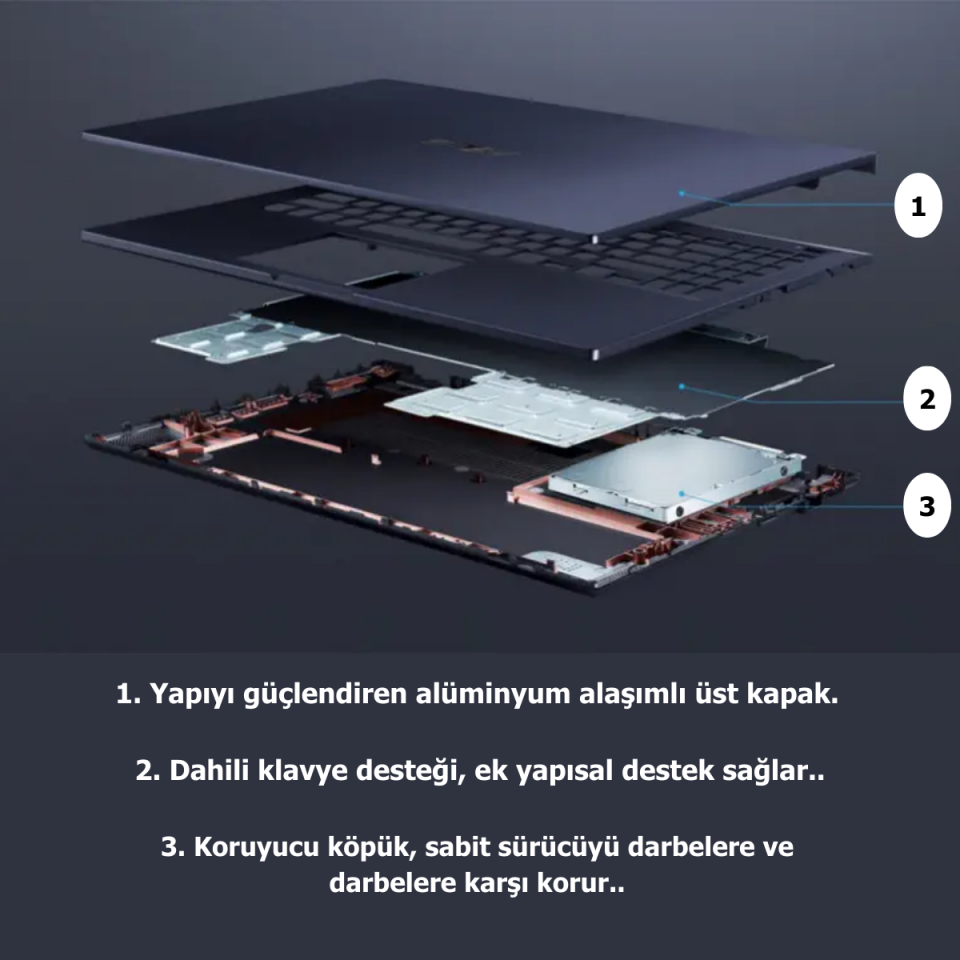 ASUS ExpertBook i5-1135G7 8GB 256GB SSD 15,6  FHD FDOS B1500CEAE-EJ1394