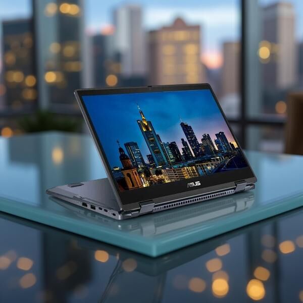 Asus ExpertBook B3 Flip Dizüstü Bilgisayar - Intel i5-1235U, 8GB RAM, 512GB SSD, 14'' FHD Dokunmatik Ekran Fdos, 360° Döndürülebilir