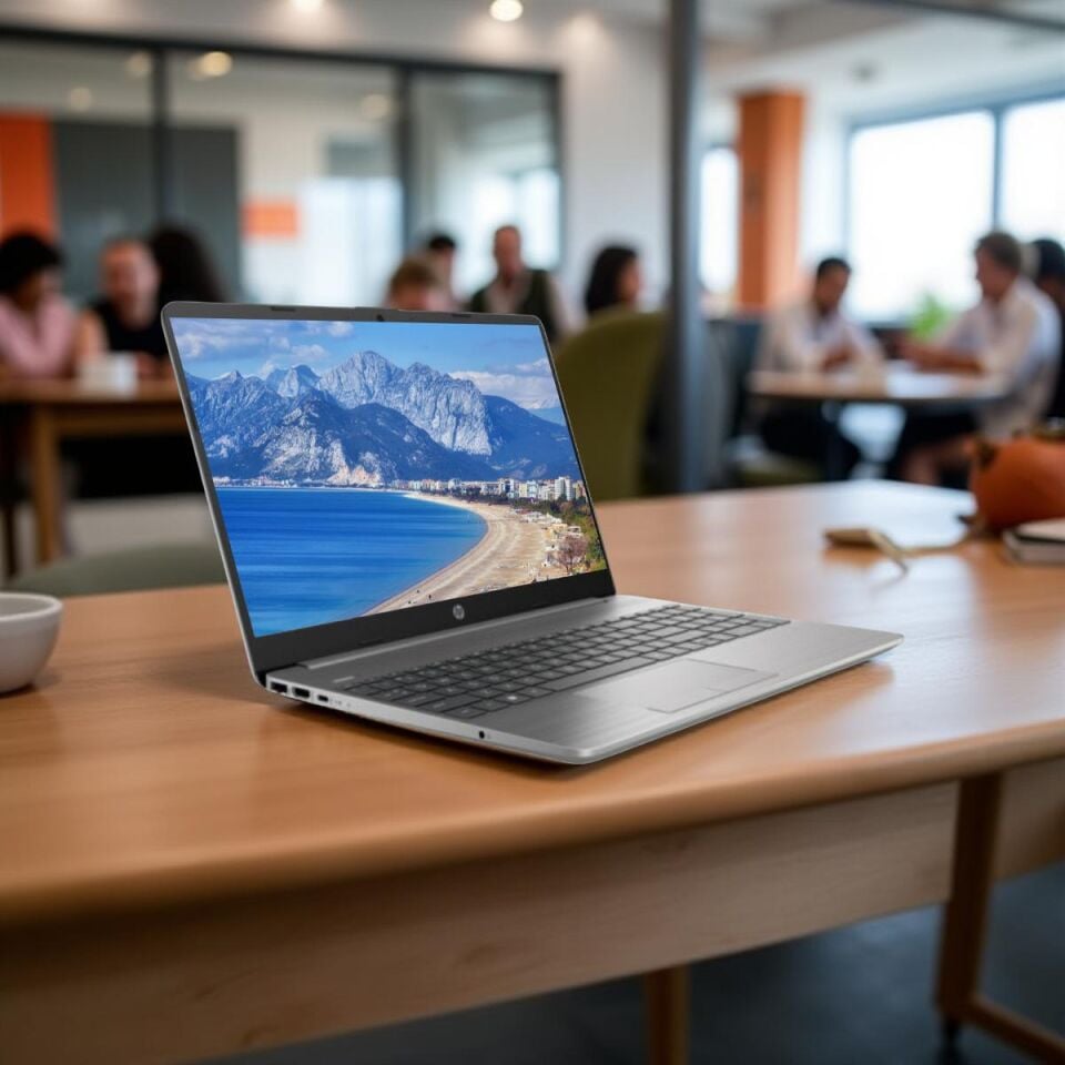 HP 250 G9 Dizüstü Bilgisayar - Intel i5, 8GB RAM, 256GB SSD, 15.6'' FHD Ekran, 2GB MX550 Grafik Kartı Fdos 6Q8M7ES