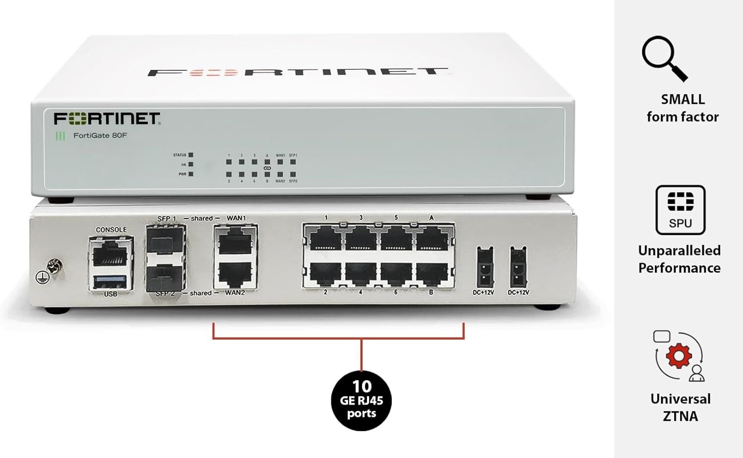 Fortigate 80F Firewall Cihaz FG-80F