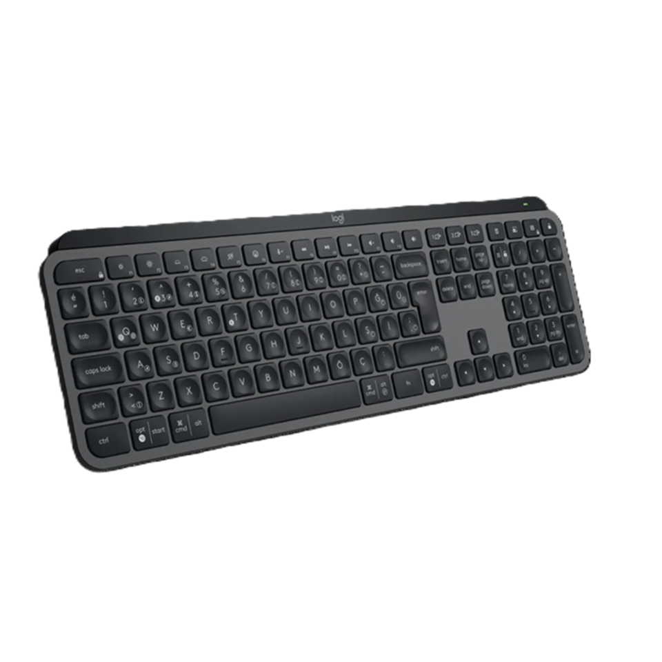 Logitech MX Keys Aydınlatmalı Kablosuz Q Klavye (TR) 920-010087