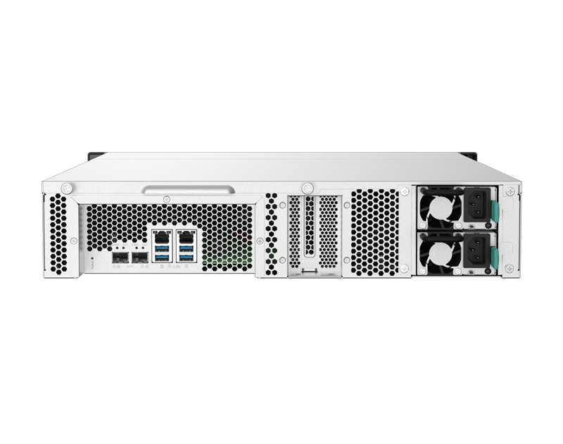 QNAP TS-832PXU RP 4GB RAM 8 HDD Yuvalı Rackmount NAS