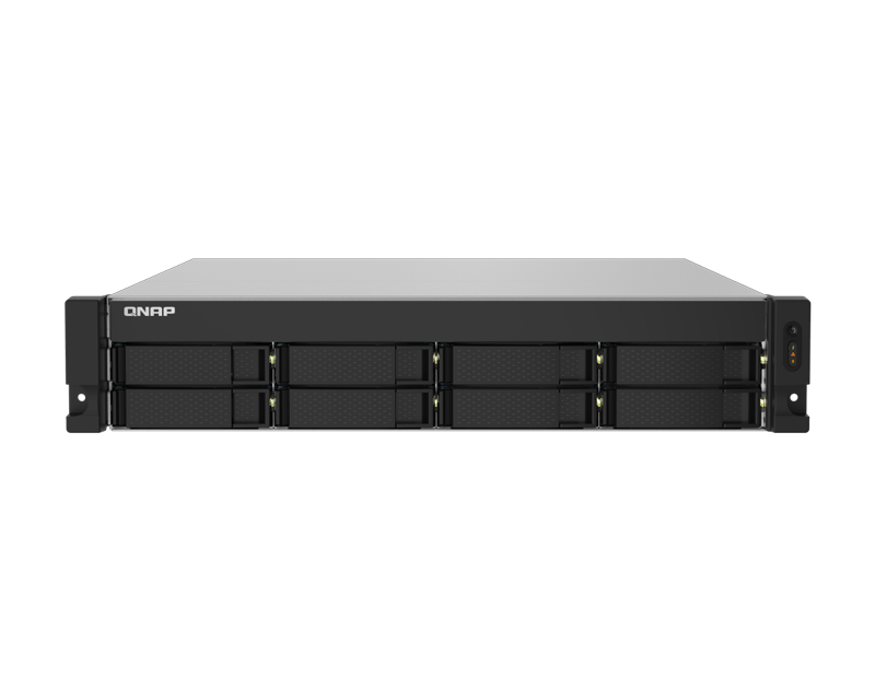QNAP TS-832PXU RP 4GB RAM 8 HDD YUVALI RACKMOUNT NAS