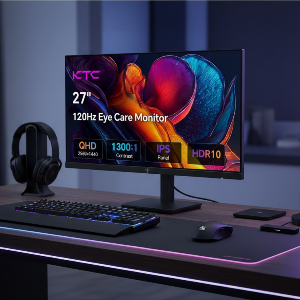 KTC 27inc H27D9 QHD IPS 120Hz 5ms Monitör