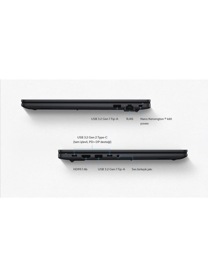 ASUS ExpertBook B1 AI Dizüstü Bilgisayar B1503CVA-IS78020CORE 7 150U 8GB 512GB 15.6  FreeDos