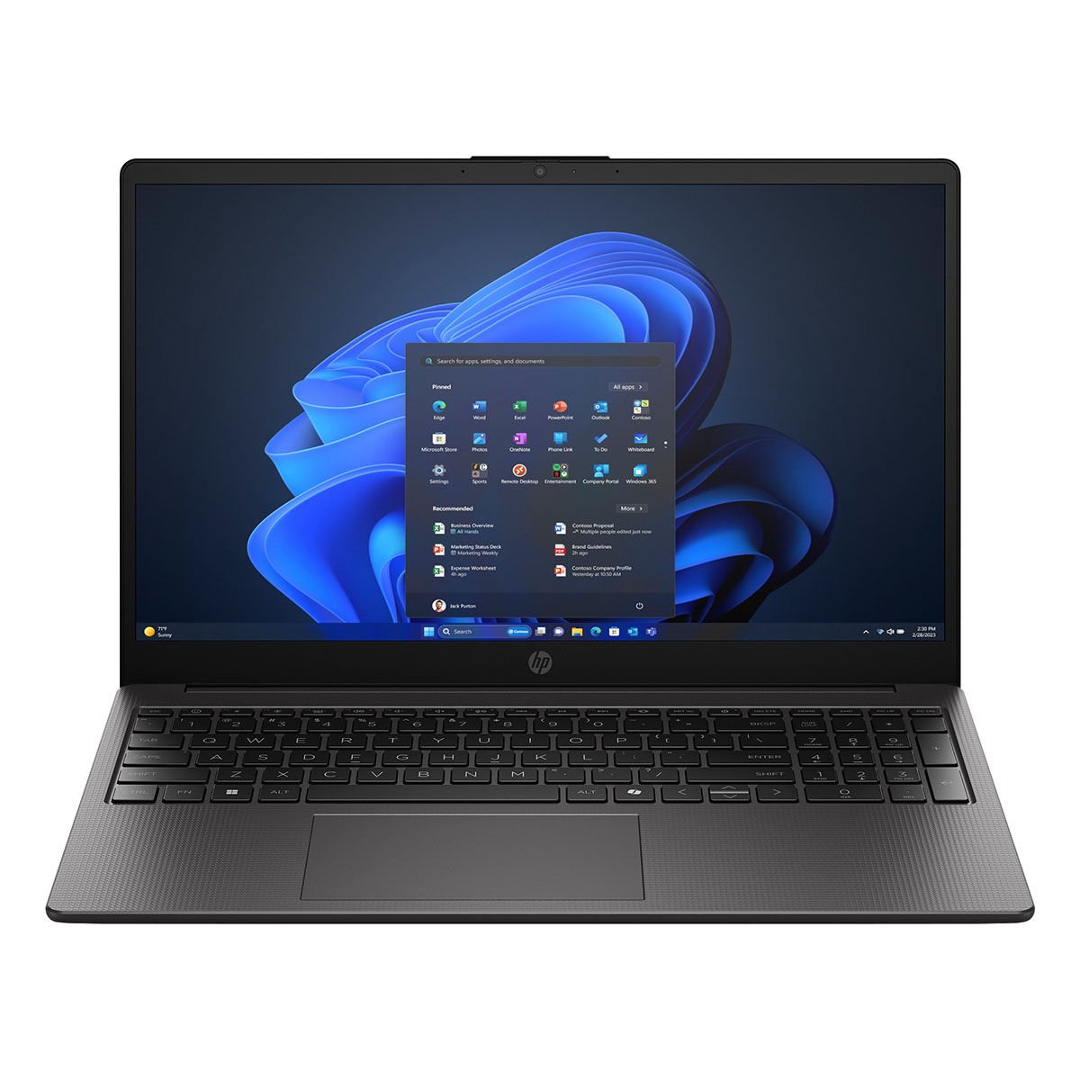 HP 255R G10 D30M3ET Ryzen 5 7535U 16 GB 512 GB SSD Radeon 660M 15.6  Full HD Notebook