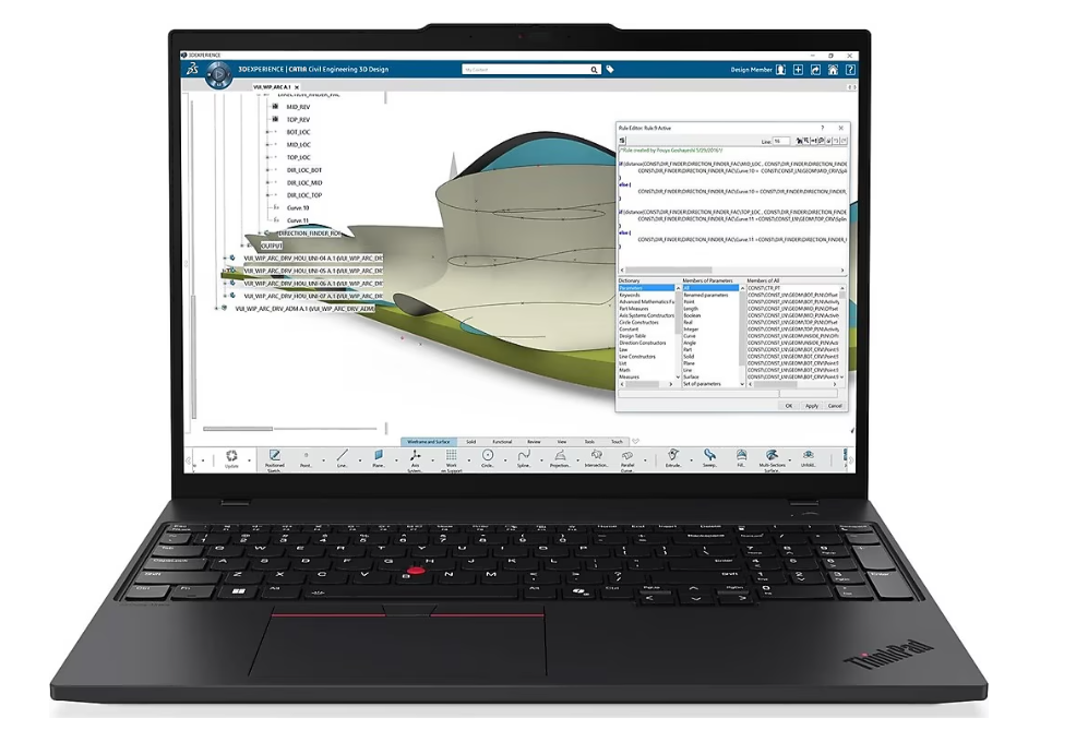 Lenovo ThinkPad P16s Gen 4 21QV000ATX Ultra 7 255H 16 GB 512 GB SSD RTXPRO500 16  WUXGA Notebook