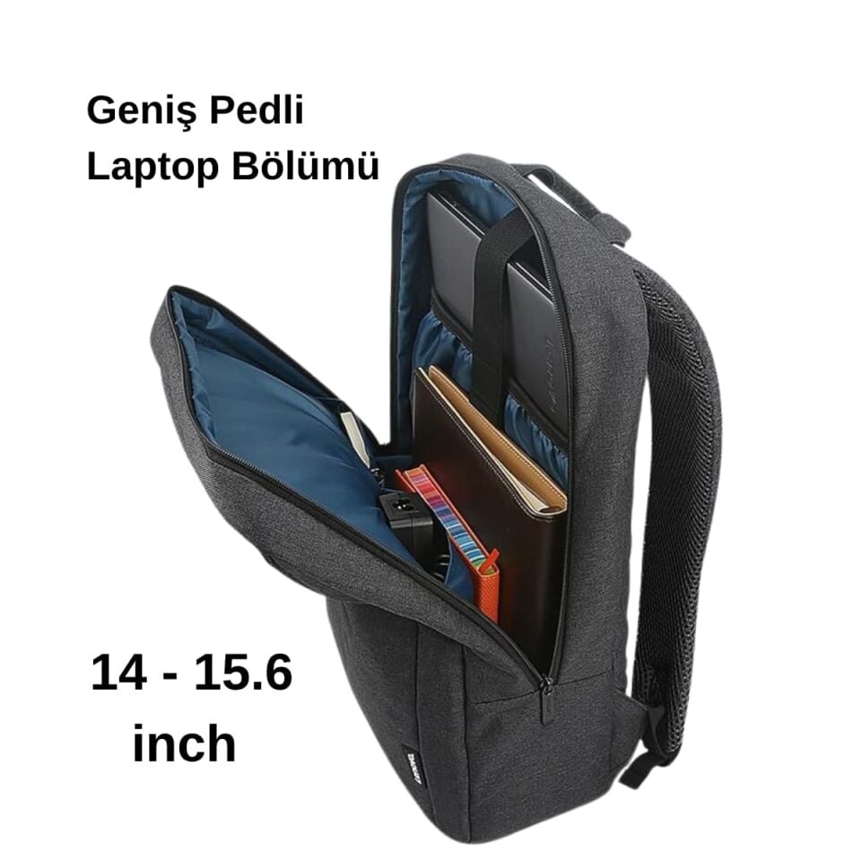 Lenovo B210 GX40Q17225 Siyah 15.6  Laptop Sırt Çantası
