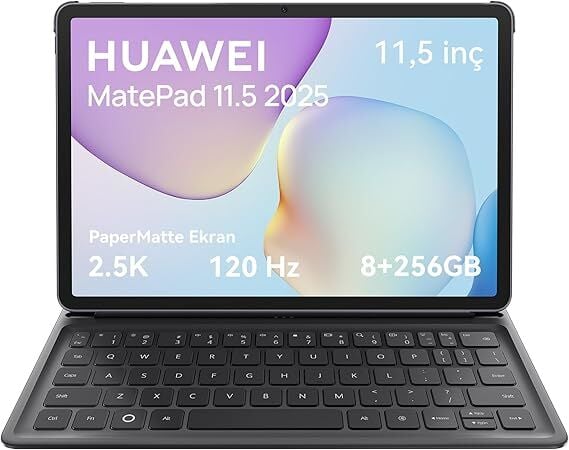 Huawei MatePad 2025 11.5  (W09FK) 8/256 Uzay Grisi + Klavye