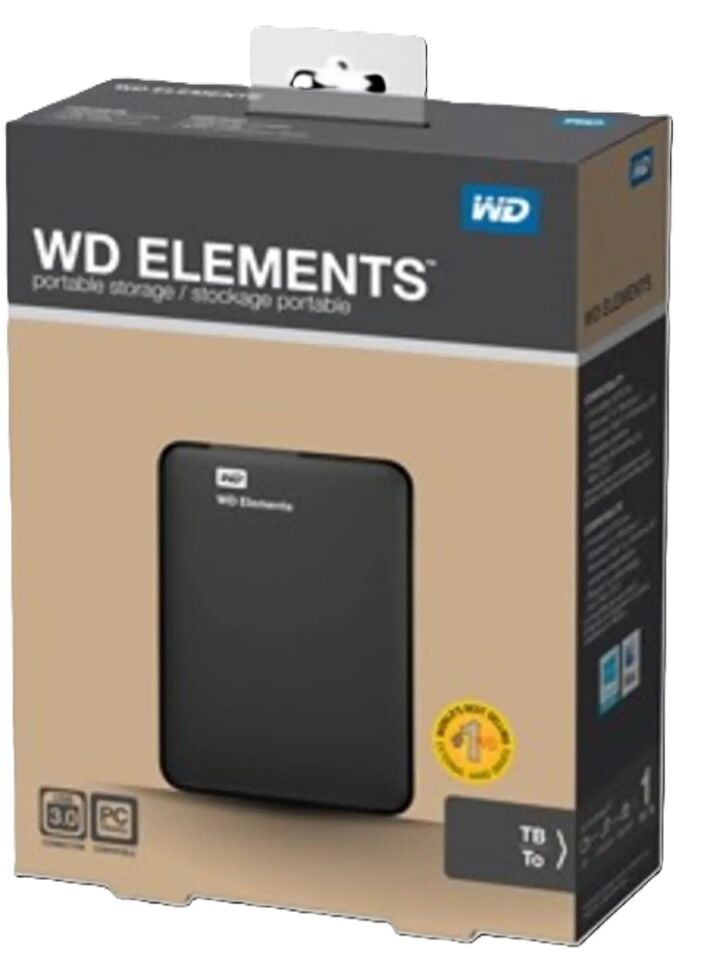 WD Elements WDBU6Y0020BBK USB 3.0 2.5'' 2 TB Harici Harddisk