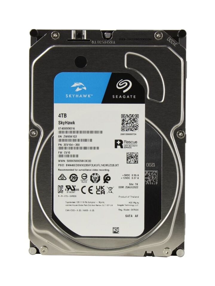 Seagate SkyHawk ST4000VX016 256MB 7/24 RV 4TB