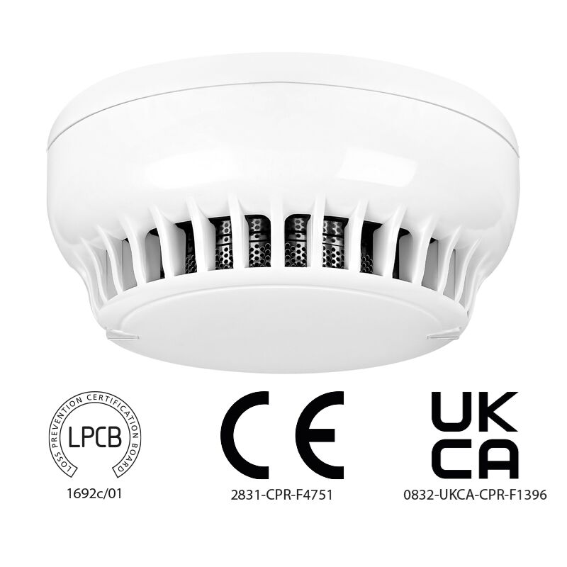 TEKNIM TFD-4250 KON. OPTİK DUMAN+ISI DEDEKTÖRÜ (taban harictir)